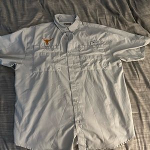 Columbia UT Austin - University of Texas fisherman shirt- longhorns